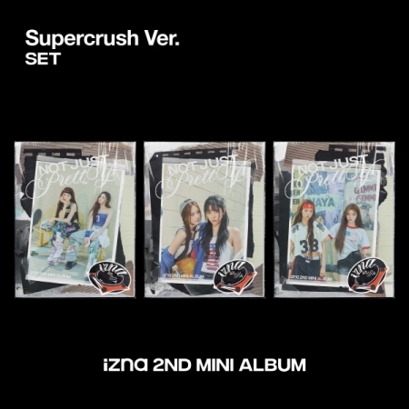 ( Pre-Order ) izna 2nd Mini Album [Not Just Pretty] ( Posterbook ver ) random * มี Poster พับในกล่อง * วางจำหน่าย 1 / 10 / 2025