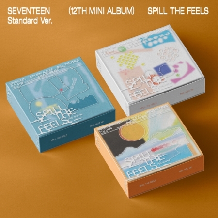( Pre-Order ) SEVENTEEN 12th Mini Album [SPILL THE FEELS] ( Standard ver ) Set 3 ver * มี Poster พับในกล่อง * วางจำหน่าย 14 / 10 / 2024