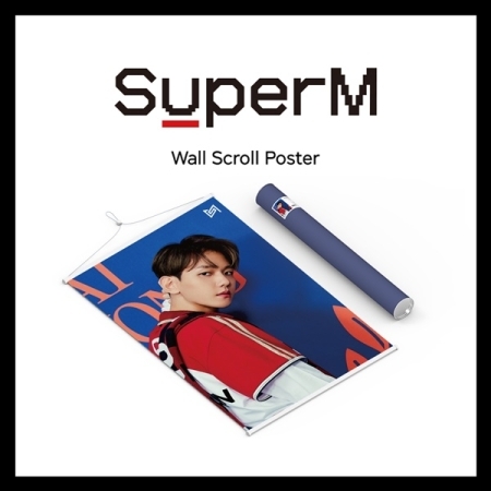( Pre-Order ) SuperM Super One Wall Scroll Poster ( Baehyun ver ) * จำนวนจำกัด * วางจำหน่าย 18 / 12 / 2020