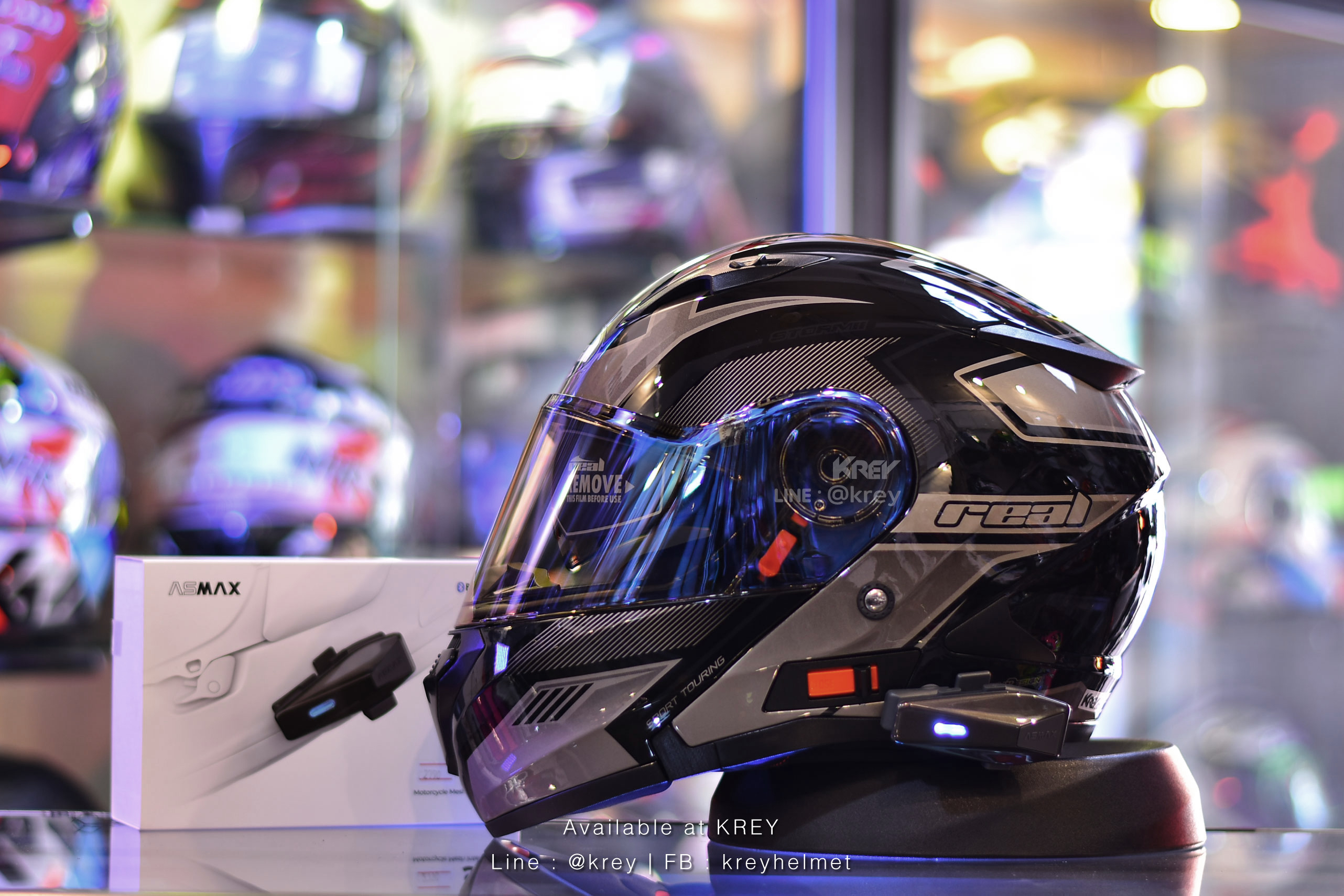 Real model Storm Eagle Force Black Grey