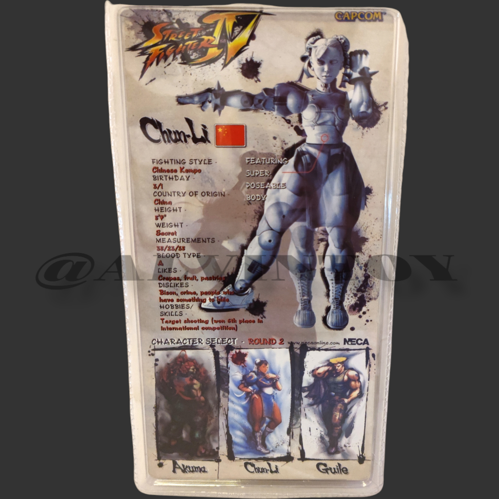Figure Chun-Li Street Fighter NECA - ชุนลี สตรีทไฟเตอร์