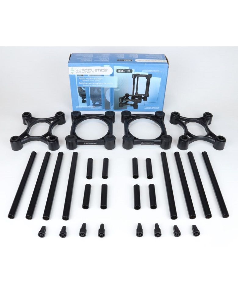 IsoAcoustics ISO-130 (Pair/คู่) Small Speaker Monitor Acoustic Isolation Stands ขาตั้งลำโพง, รองอุปกรณ์ DJ ฯลฯ