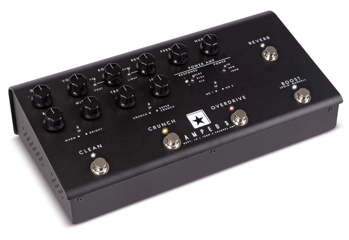 Blackstar Dept.10 AMPED 3 *ของแท้ประกัน 1ปี* แอมป์กีต้าร์ 100-watt Guitar Amplifier Pedal