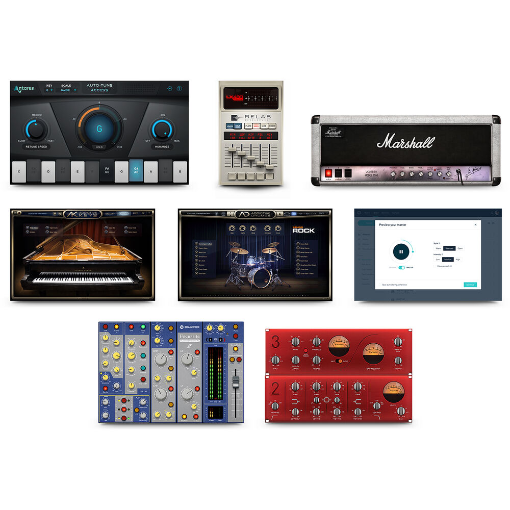 Focusrite Clarett+ 4Pre *ของแท้ประกัน 1ปี* ออดิโออินเตอร์เฟส 18x8 USB C Audio/MIDI Interface, รองรับ Mac/PC/iOS