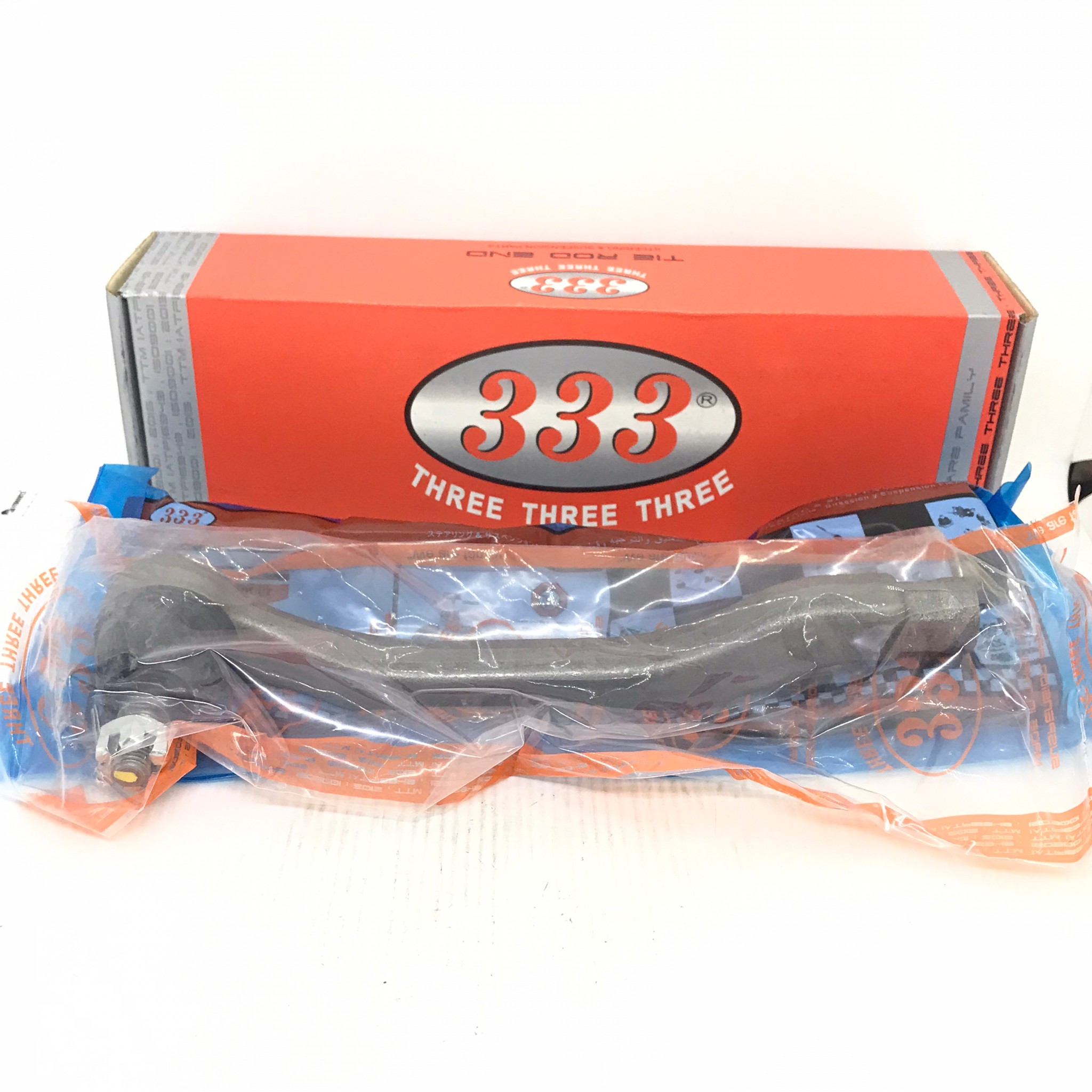 (2 ตัว) ลูกหมากคันชักสั้น HONDA ACCORD ปี 1994-1996 ฮอนด้า แอคครอด / เบอร์ 3E-6211 / ยี่ห้อ 333 / Three Three Three (TIE ROD END) 1 คู่