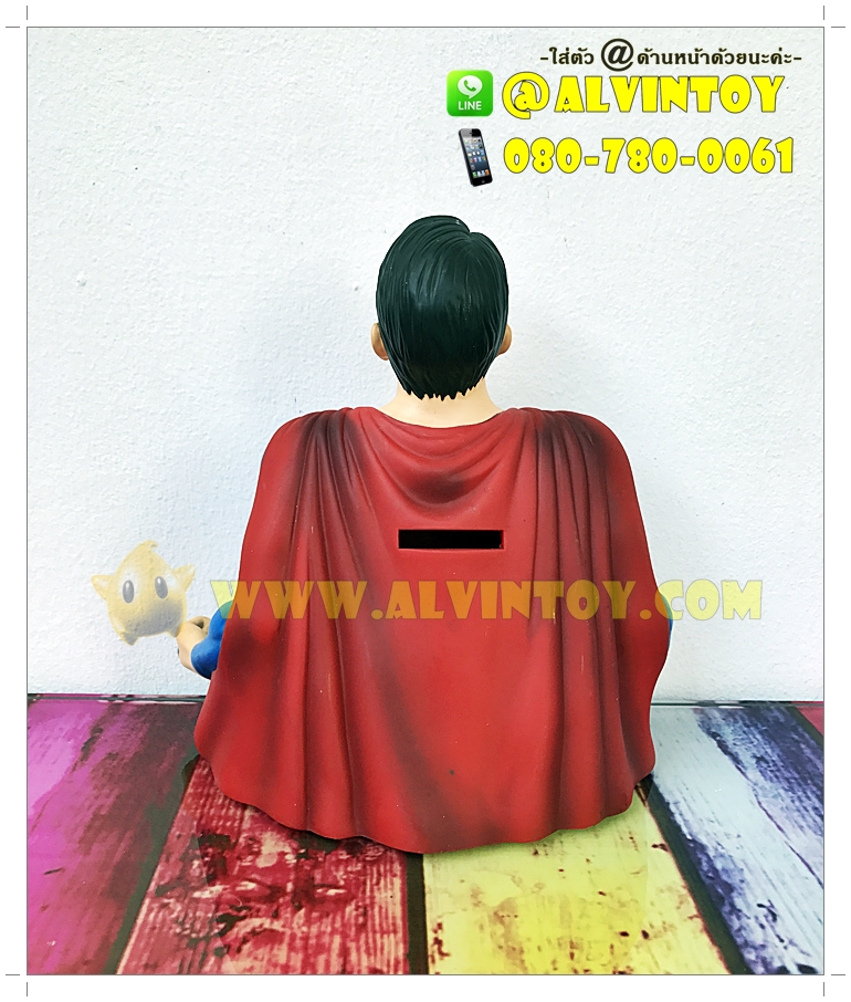 โมเดลกระปุกออมสิน Super Man
