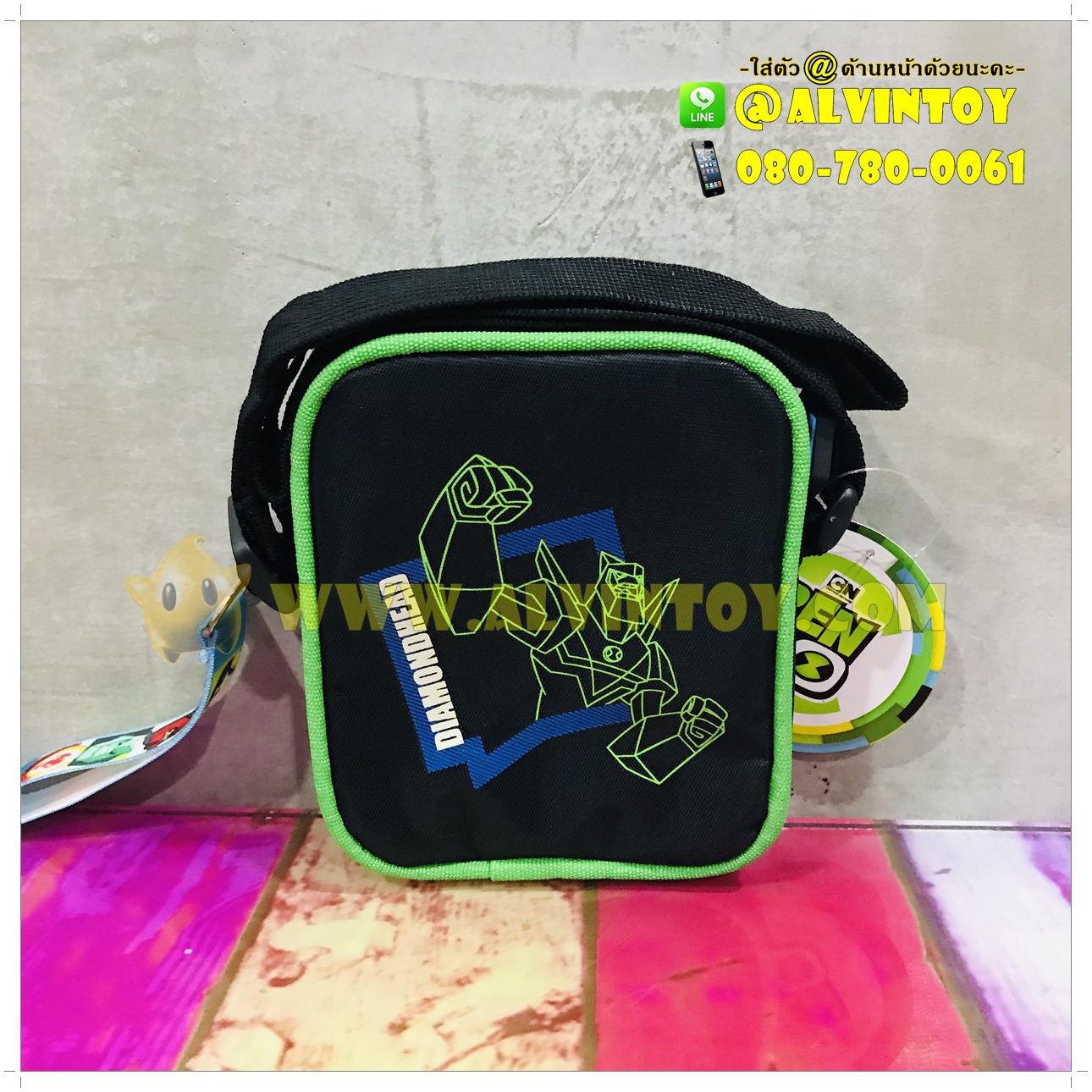 กระเป๋าสะพายข้าง Ben10