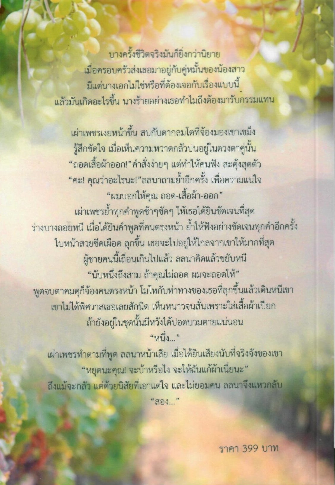 พ่ายรักเมียสวมรอย (NC25+) / มณีภัทรสร สไบนาง (ทำมือ – ใหม่ แถมฟรีปกพลาสติกใส)