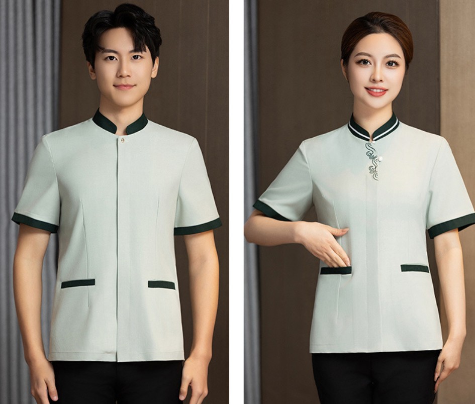 ชุดแม่บ้านโรงแรม ชุดแม่บ้านห้างสรรพสินค้า ชุดทำความสะอาดห้องพักแขก ชุดพนักงานทำความสะอาด