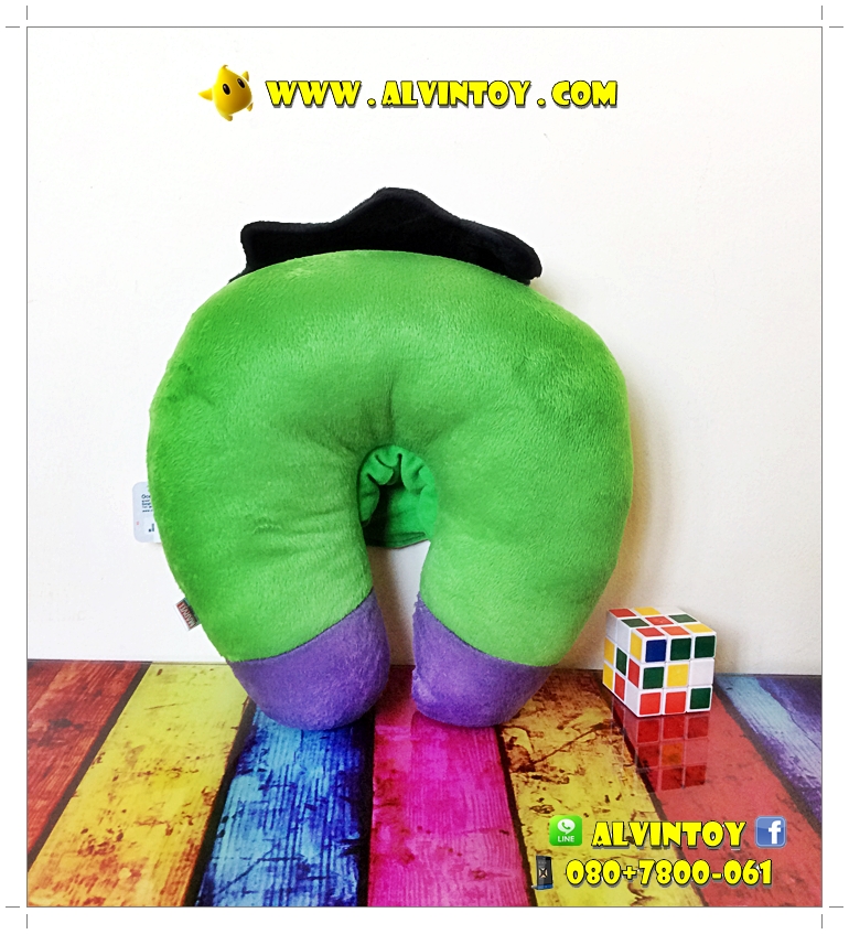 หมอนรองคอตัวยูลาย THE Hulk - ฮัค