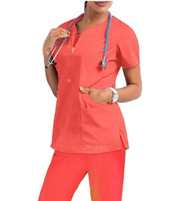 ชุดหมอผ่าตัดทันตแพทย์ ชุดพยาบาลโรงพยาบาลซักง่ายแห้งเร็ว ชุดทำงานคลินิก