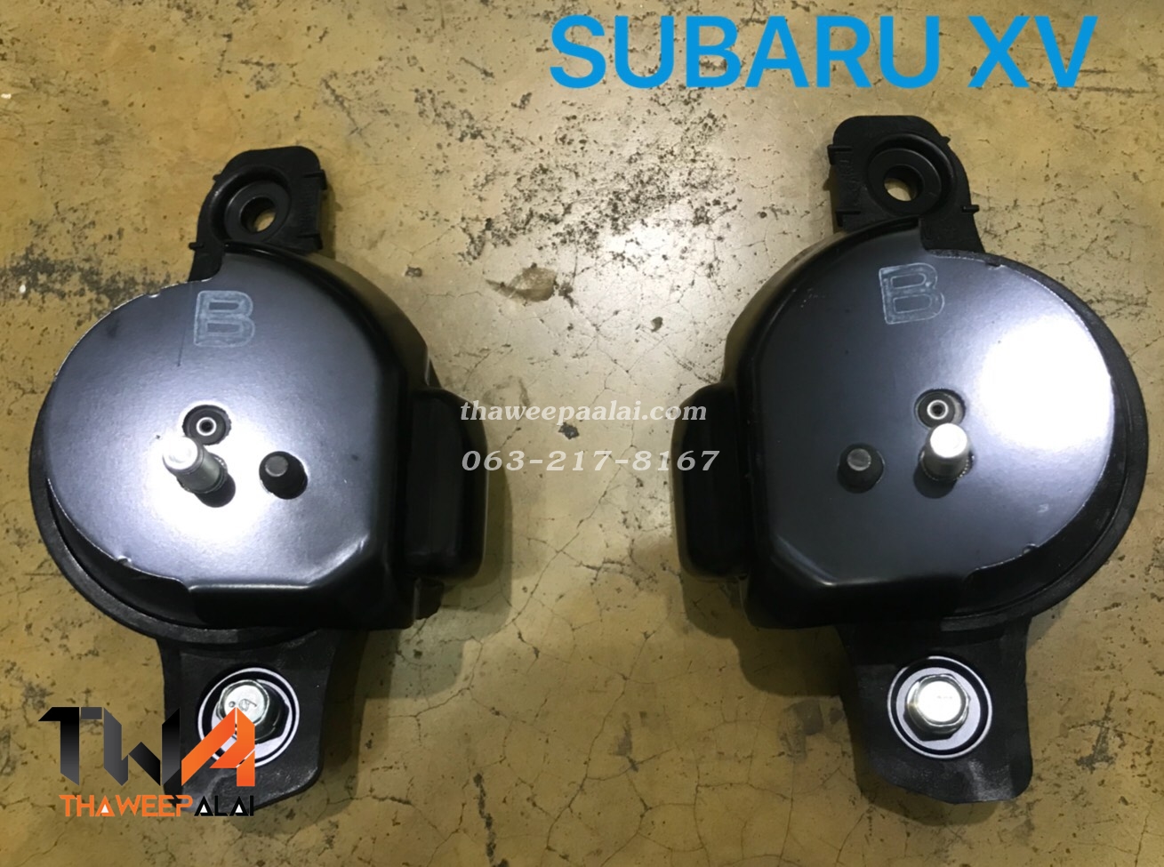 แท้ศูนย์ ยางแท่นเครื่อง ซ้าย-ขวา SUBARU XV,FORESTER ปี12- (1คู่) / 41022FJ010 41022FJ020