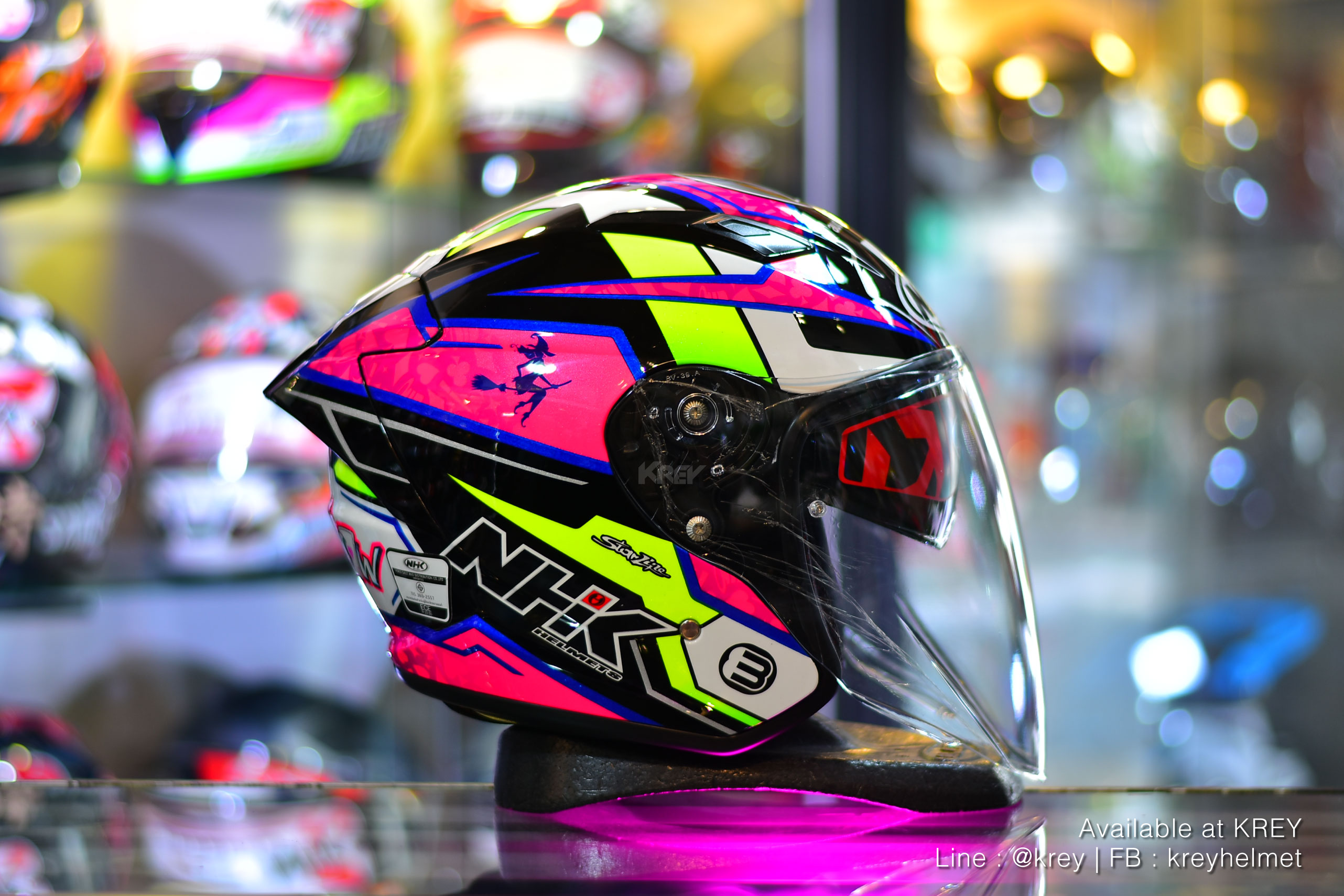 NHK model S1 GP PRO Alonso Lopez Black Pink