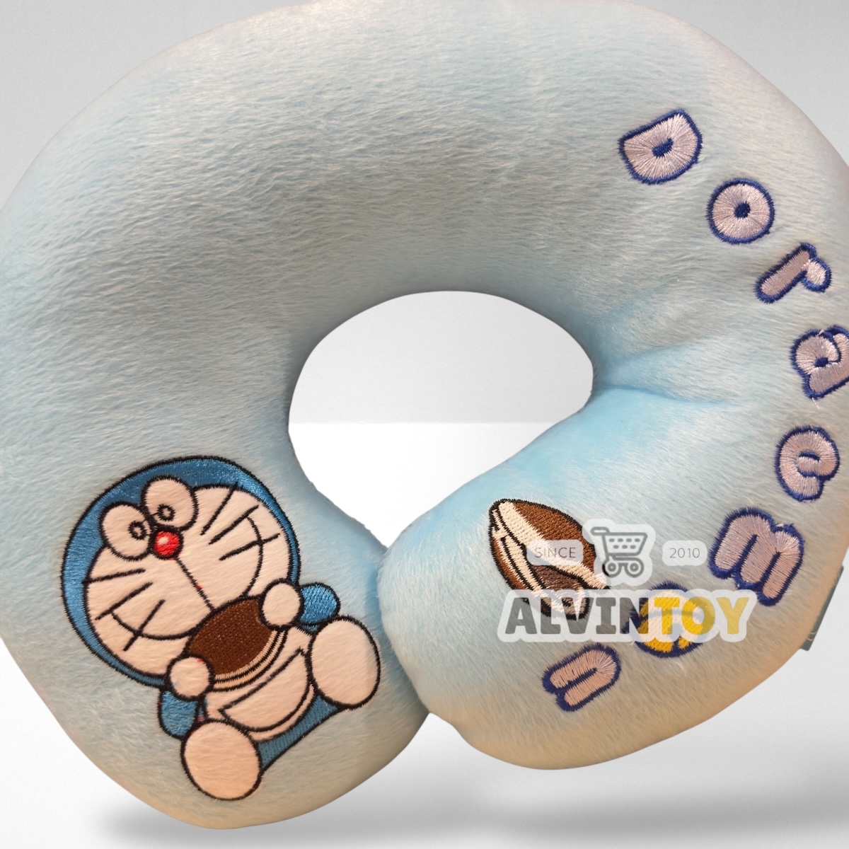 หมอนรองคอตัวยูลายโดราเอม่อน