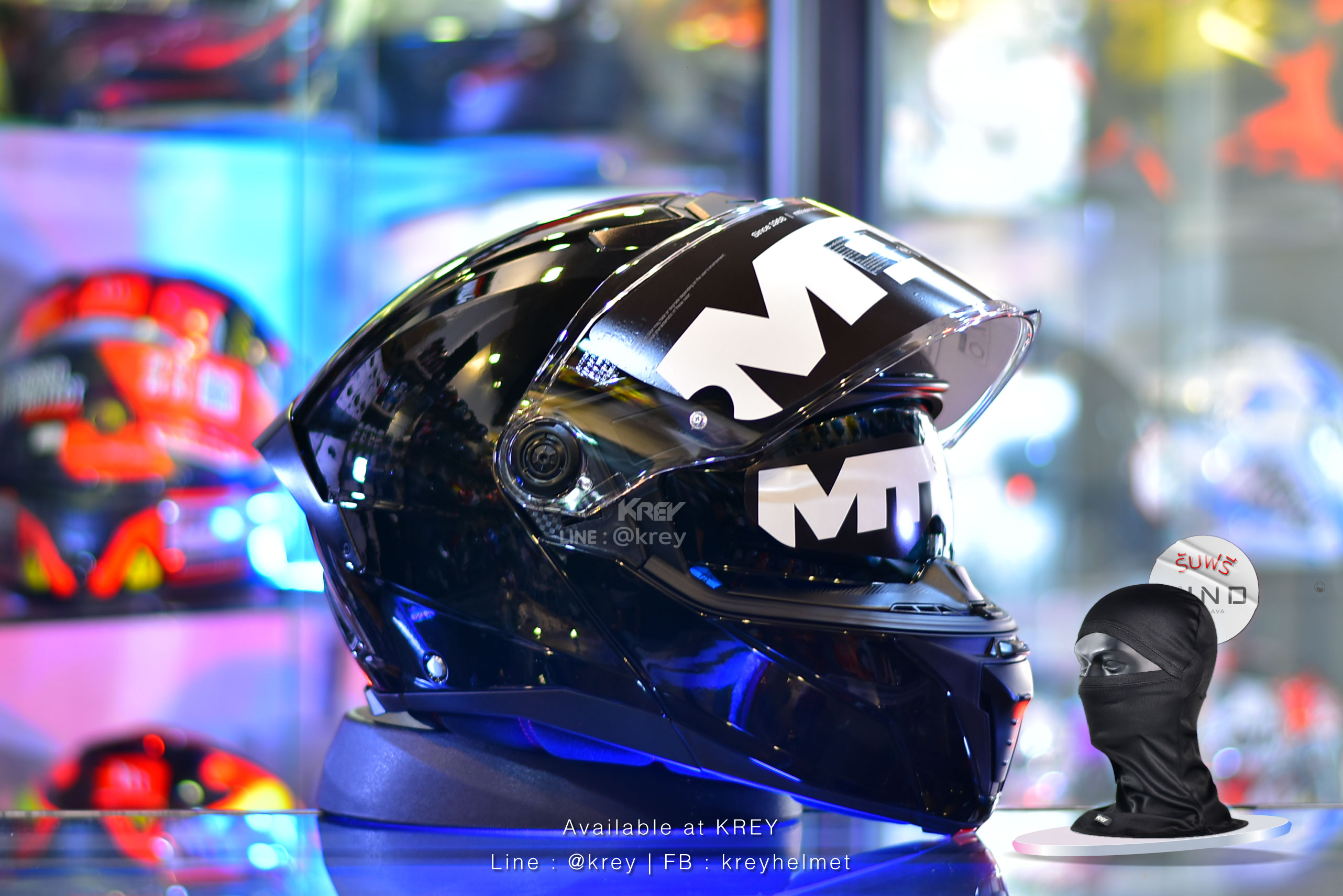 MT model ATOM 2 SV PURE GLOSSY BLACK