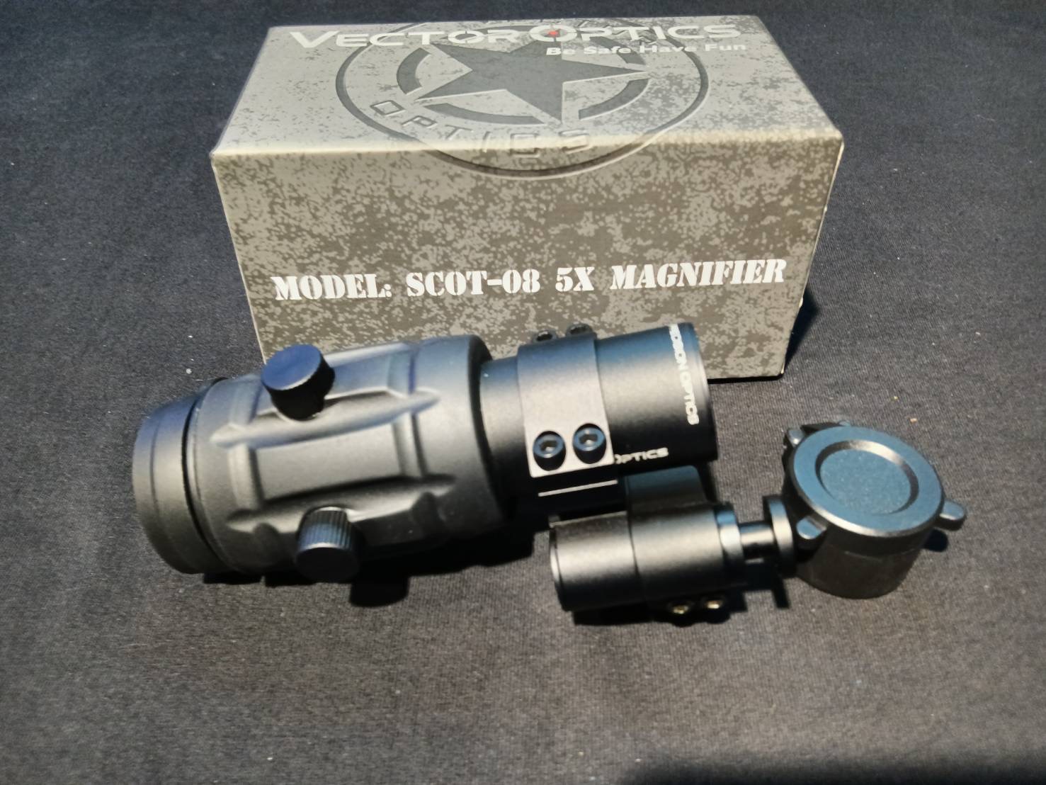 ซูมหลังดอท Vector Optics MODEL SCOT-08 5X MAGNIFIER