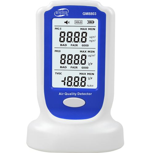 เครื่องวัดฝุ่นละอองในอากาศ GM8803 BENETECH Air Quality Meter