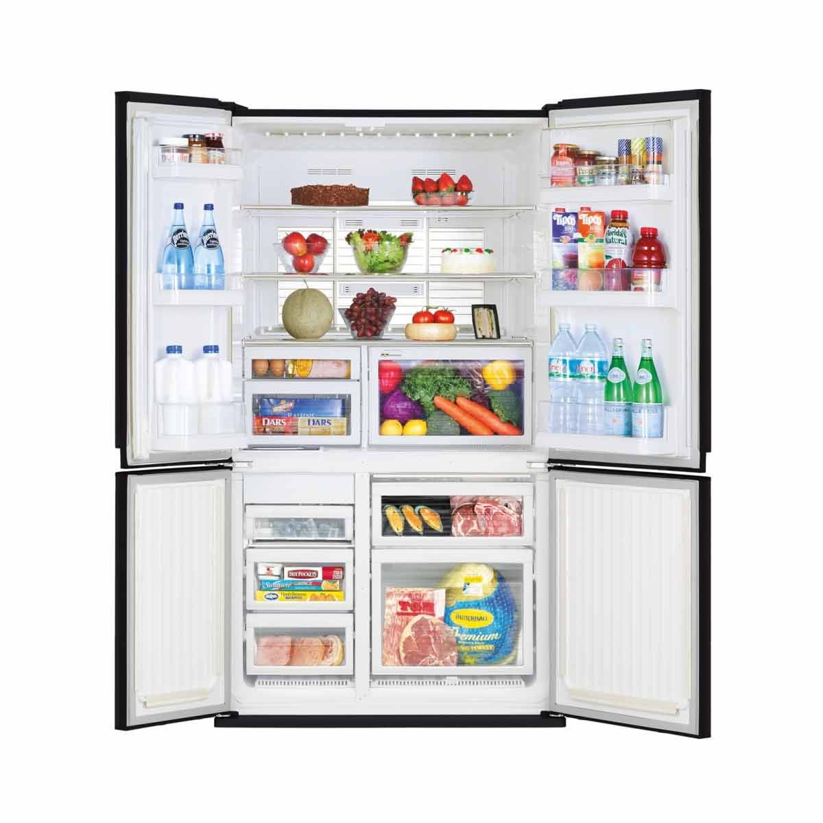 MITSUBISHI ELECTRIC ตู้เย็น4ประตู 20.5Q สีเทาเข้ม รุ่น MR-LA65EY-GDS