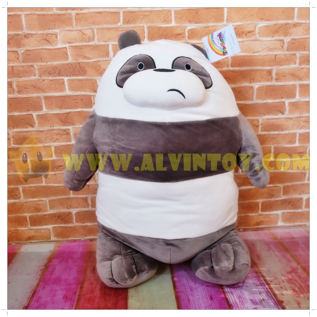 ตุ๊กตาหมอนผ้าห่มหมีแพนด้า ขนาดตุ๊กตา 50 ซม. ขนาดผ้าห่ม 140x90 ซม.