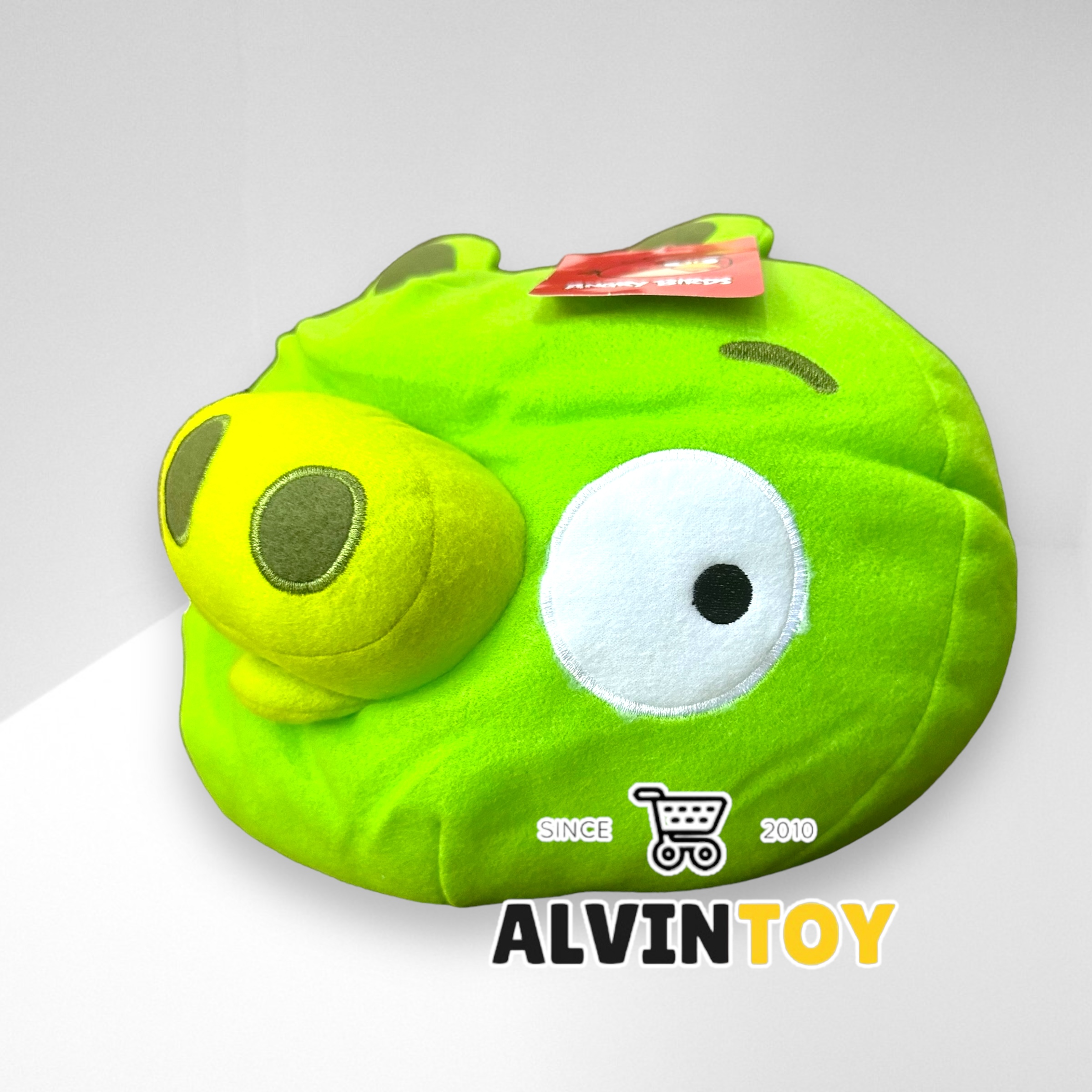 ตุ๊กตาหมูเขียว Angry bird 9.5 นิ้ว