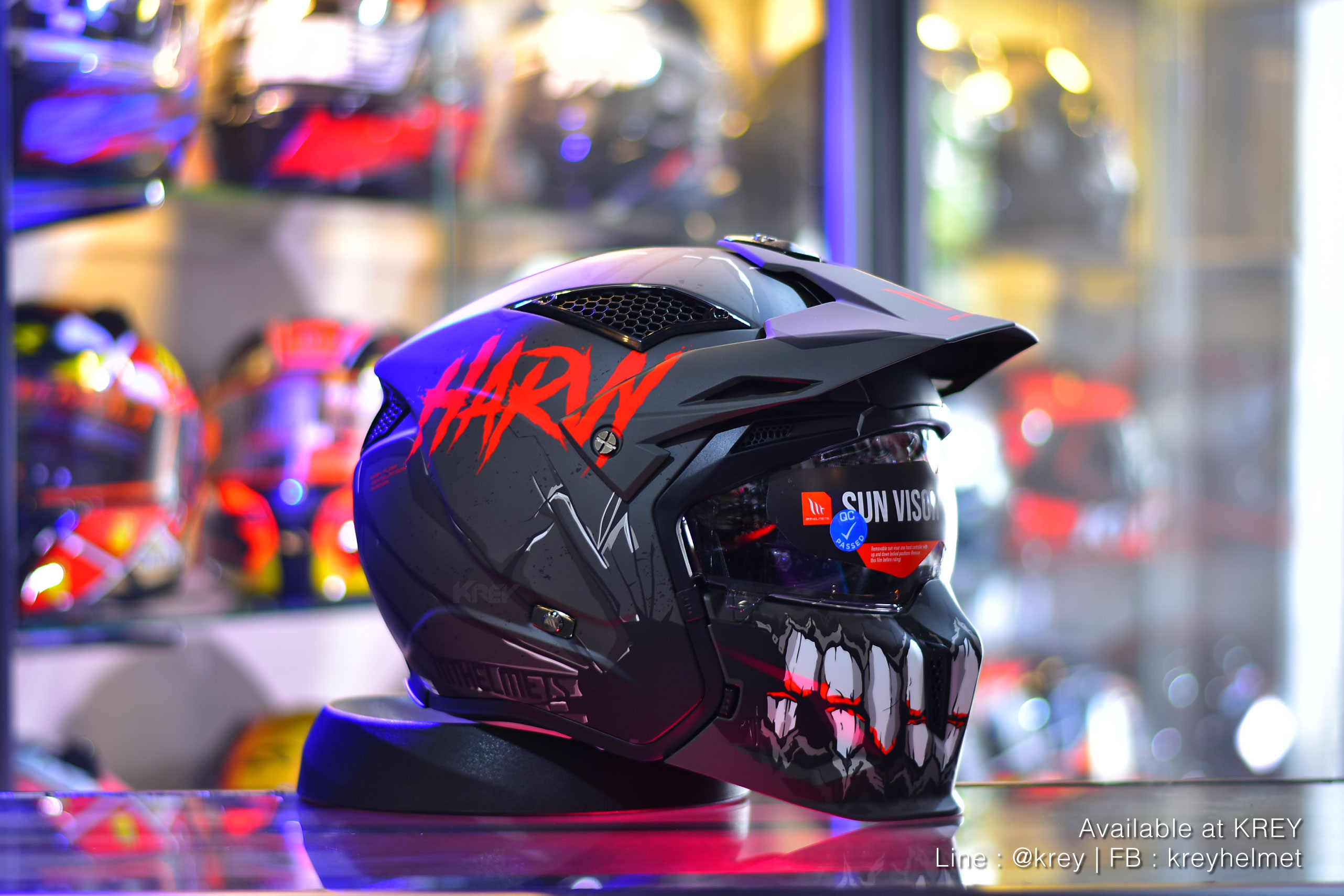 MT model STREETFIGHTER SV : HARVY MATT BLACK