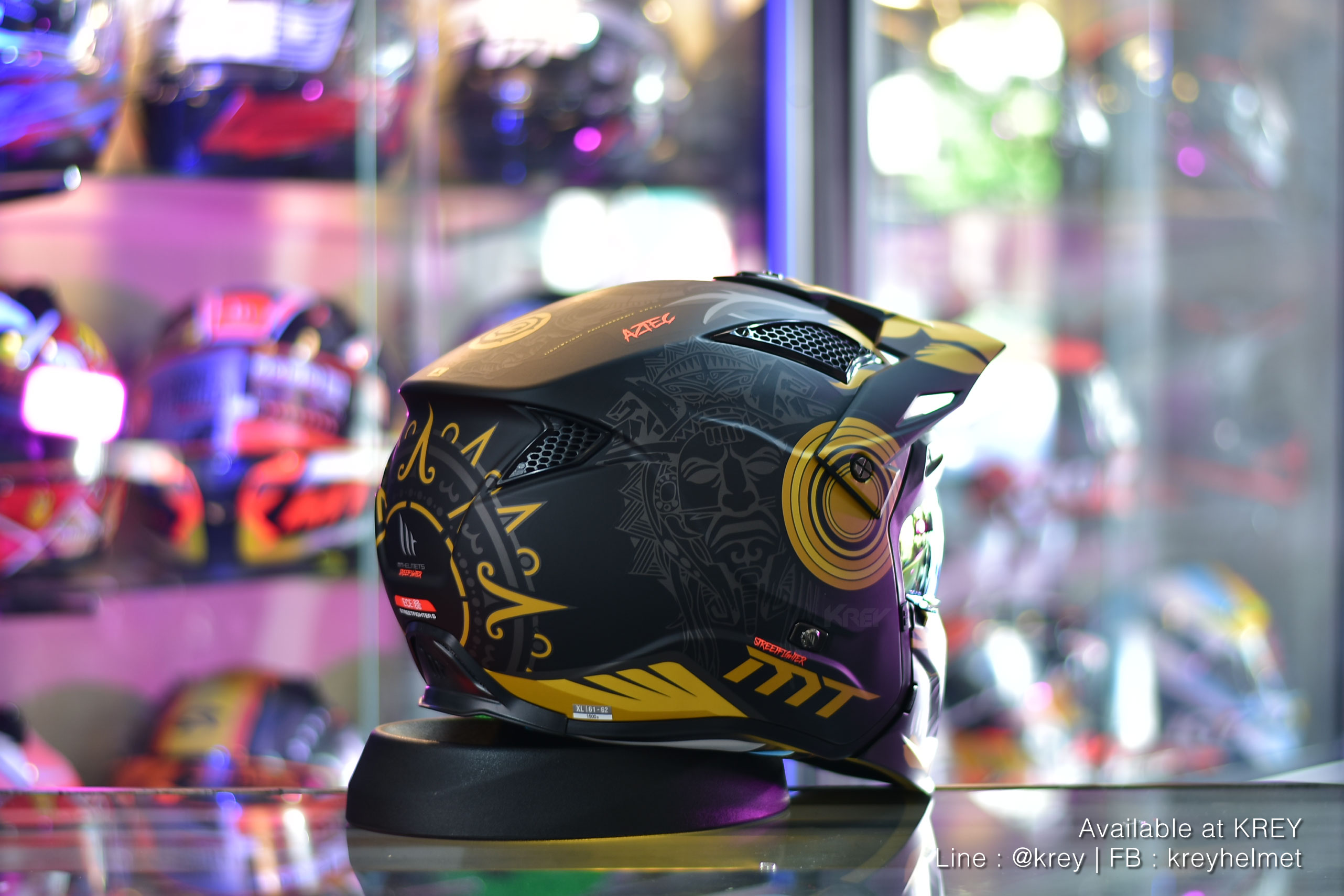 MT model STREETFIGHTER SV : AZTEC MATT YELLOW