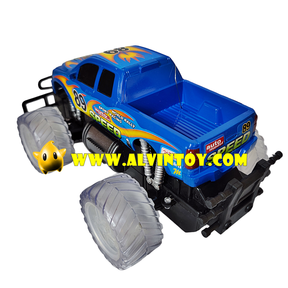 รถ 4WD บังคับวิทยุ พร้อมรีโมทไร้สาย Big Wheel แถมถ่านชาร์จ