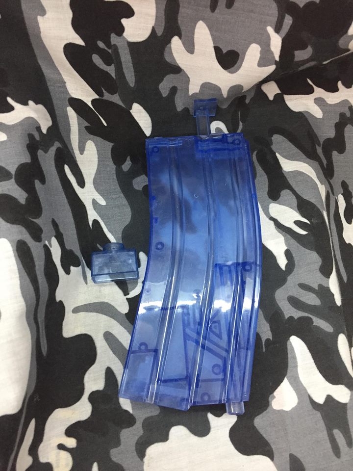 ตัวโหลดลูกทรง M4 สีน้ำเงิน