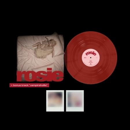 ( Pre-Order ) ROSE' ( BLACKPINK ) - first studio Album rosie ( Vinyl ver ) Vampirehollie Edition Clear Red Cover วางจำหน่าย 28 / 4 / 2025