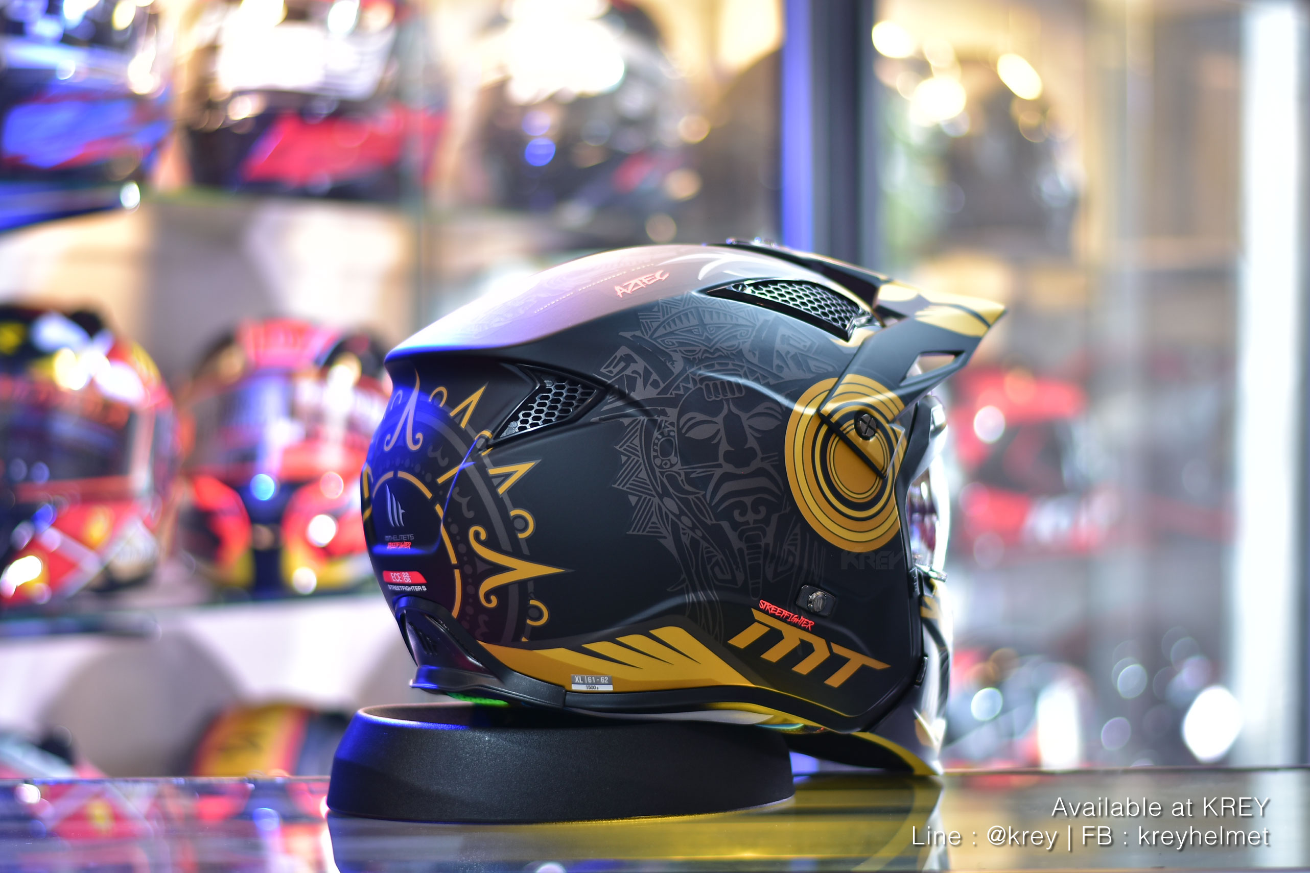 MT model STREETFIGHTER SV : AZTEC MATT YELLOW