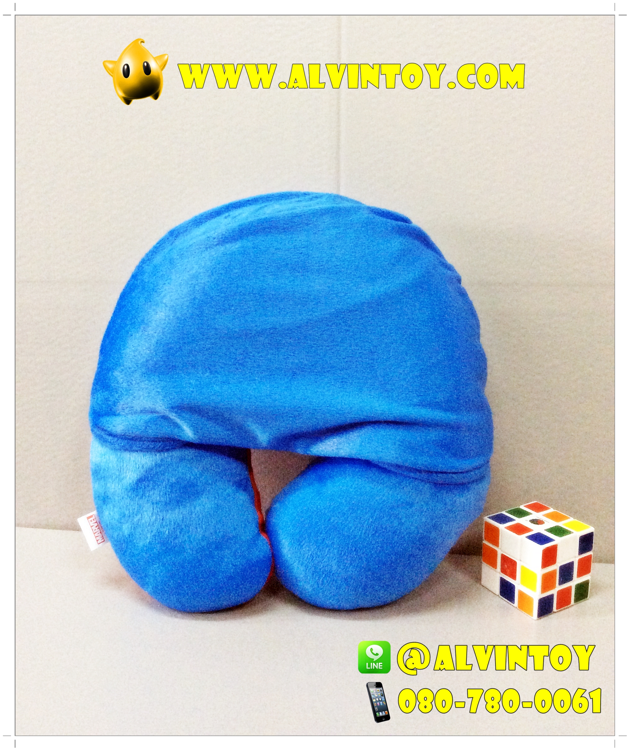 หมอนรองคอ Captain America - กัปตันอเมริกา มีฮู้ด