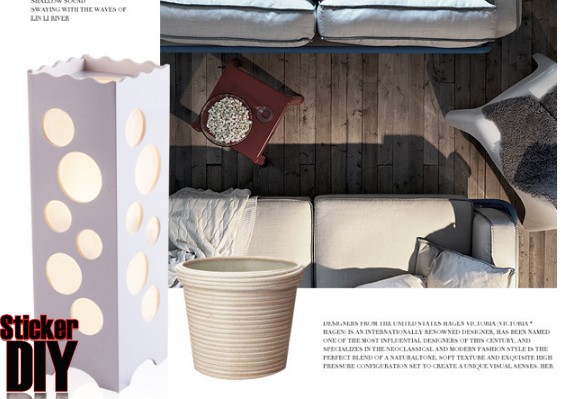 โคมไฟแต่งบ้าน แบบตั้งโต๊ะฉลุลาย BUBBLES สีขาว