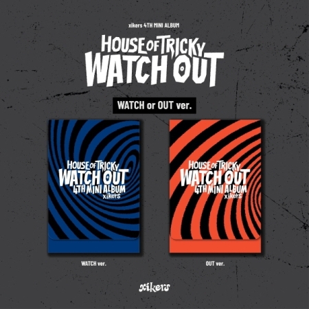 ( Pre-Order ) Xikers 4th Mini Album [HOUSE OF TRICKY : WATCH OUT] ( Plve ver ) Set 2 ver วางจำหน่าย 6 / 9 / 2024