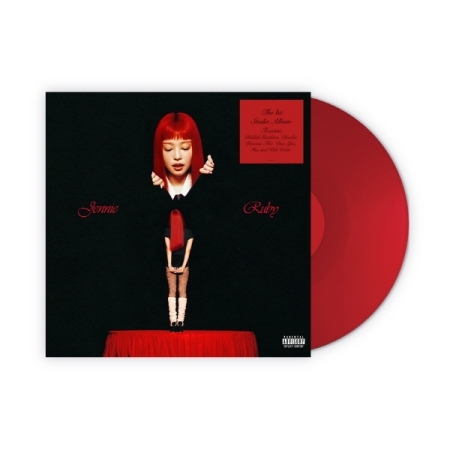 ( Pre-Order ) JENNIE ( BLACKPINK ) The 1st Studio Album [Ruby] LP ver * Unsigned * วางจำหน่าย 22 / 8 / 2025