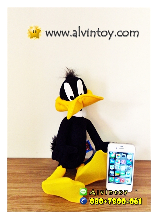 ตุ๊กตา Daffy Duck - แดฟฟี่ ดั๊ก ไซด์ S 14 นิ้ว