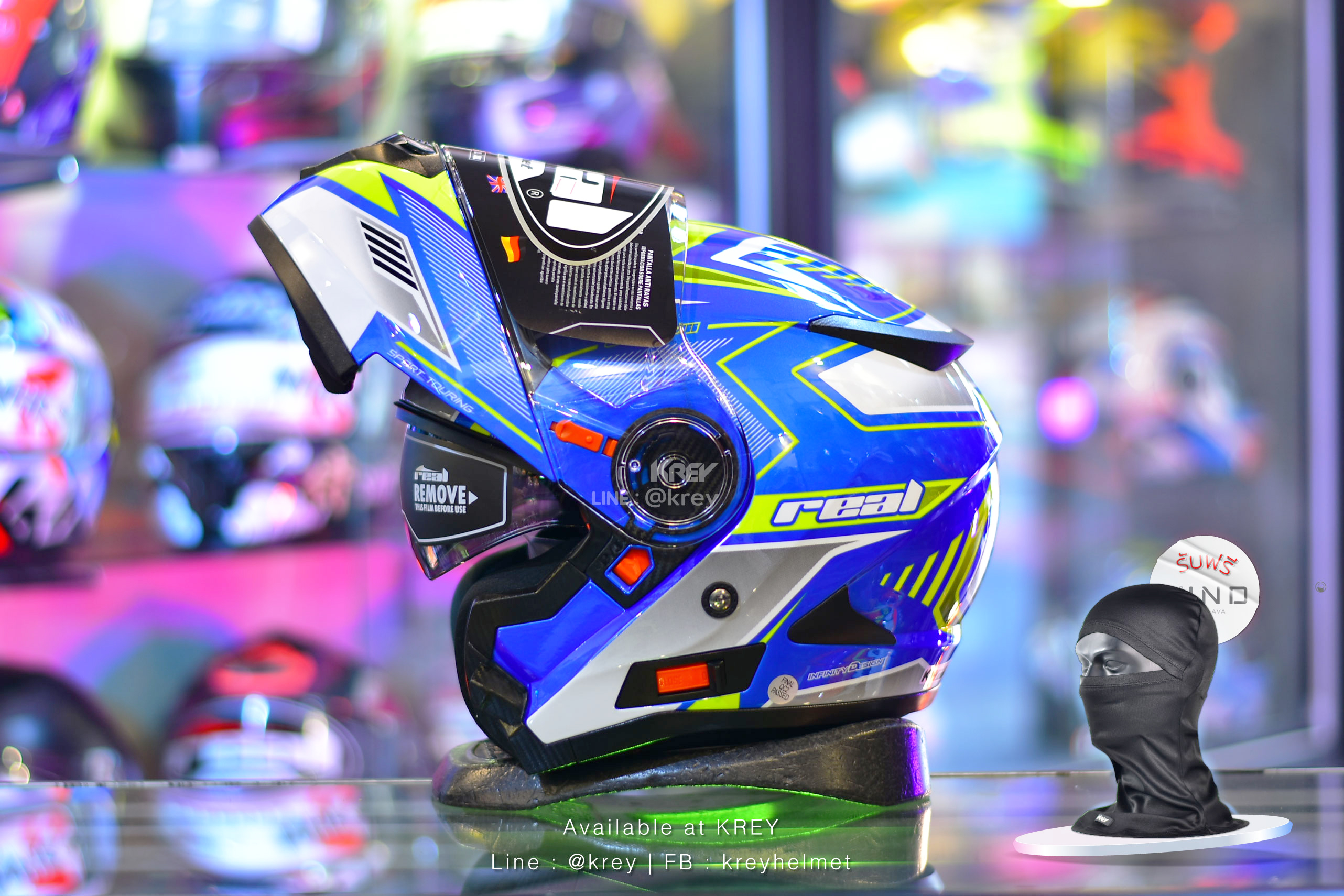 Real model Storm Eagle Force Blue Yellow