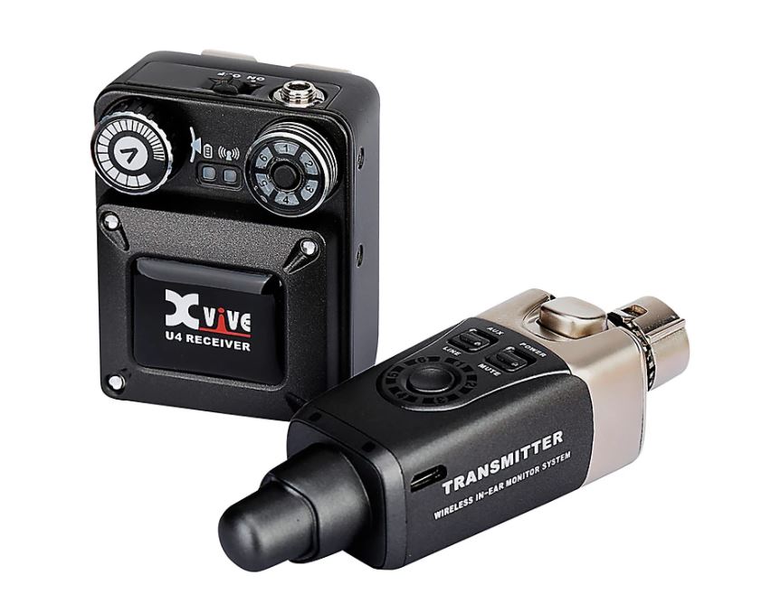Xvive U4R2 *ของแท้รับประกัน1ปี* Digital Wireless In-Ear Monitor System หูฟังอินเอียร์มอนิเตอร์ไร้สาย (2ตัวรับ x 1ตัวส่ง)