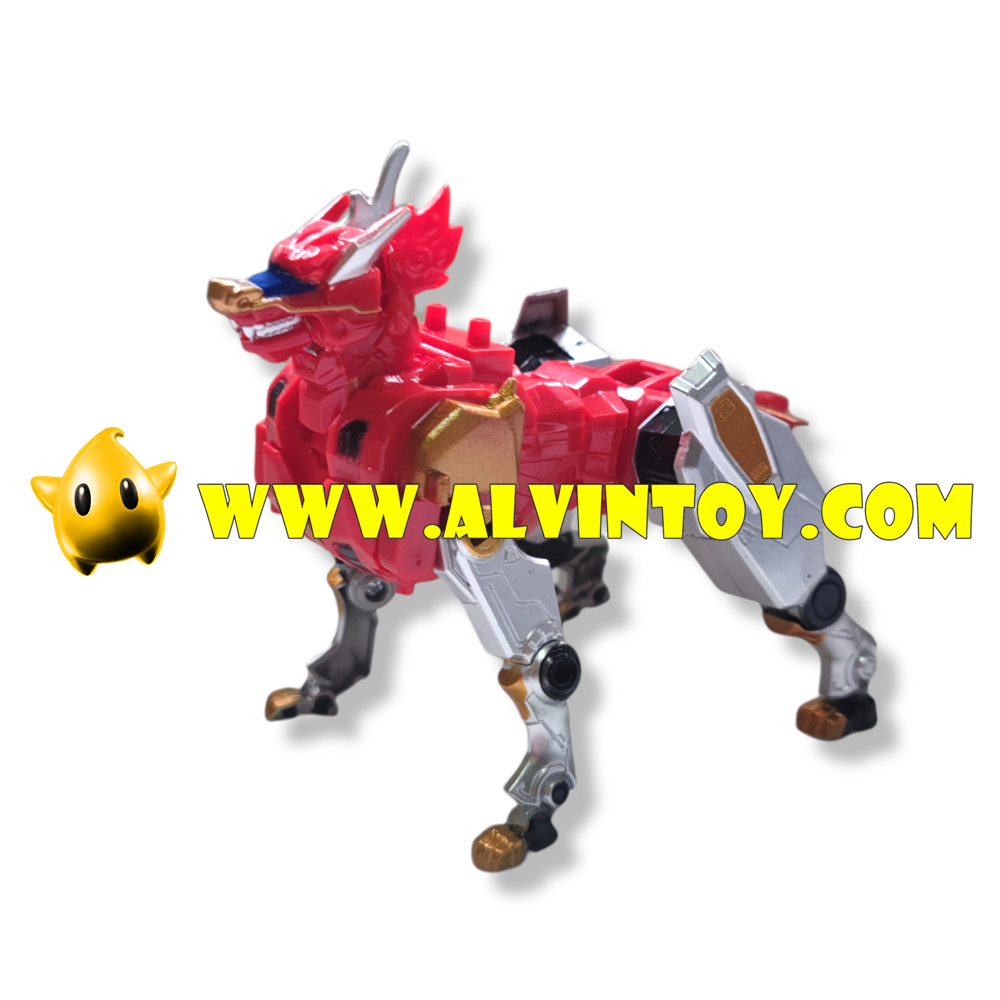 หุ่นยนต์ ประกอบร่าง Celestial Warriors หุ่นยนต์แปลงร่าง แยกเป็นสัตว์ได้ 5 ตัว