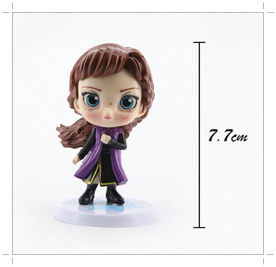 โมเดล Frozen 2 - โฟร์เซ่น ชุด 4 ตัว
