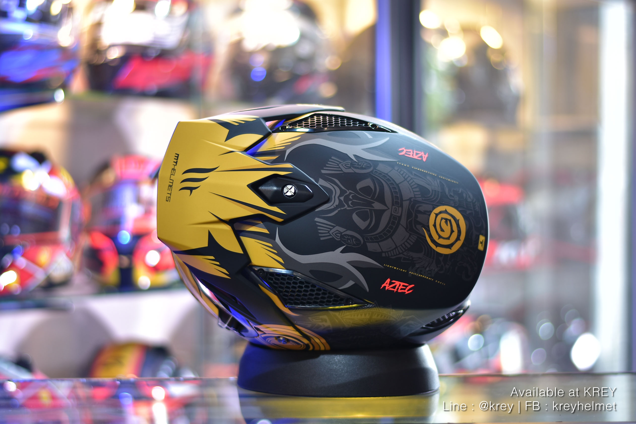 MT model STREETFIGHTER SV : AZTEC MATT YELLOW