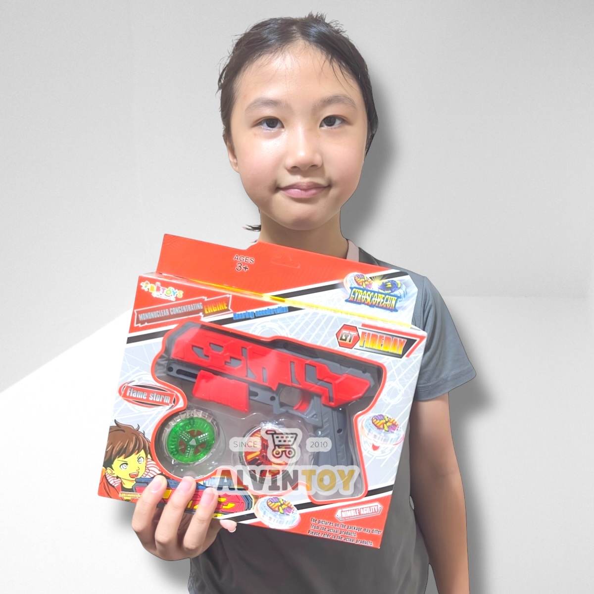 ปืนยิงเบย์เบลด ชนกระจาย Beyblade Storm Gyro