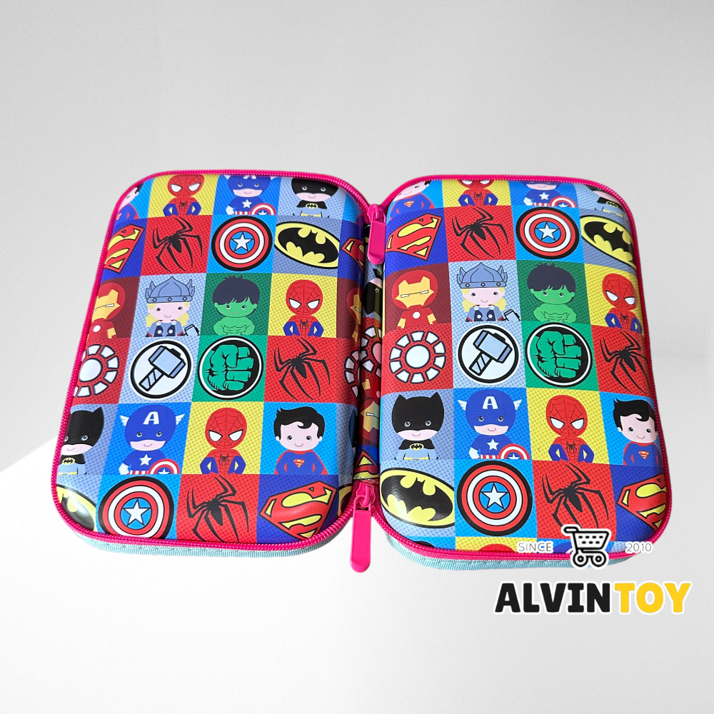 กระเป๋าดินสอไฟเบอร์ซิปรอบ Avenger - อเวนเจอร์