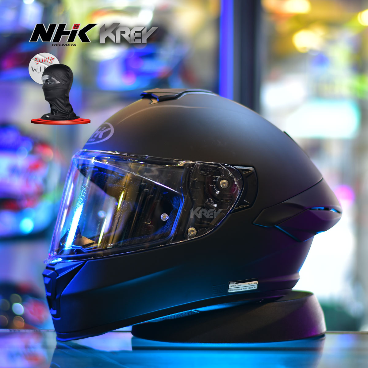 NHK model K5R Matt Black