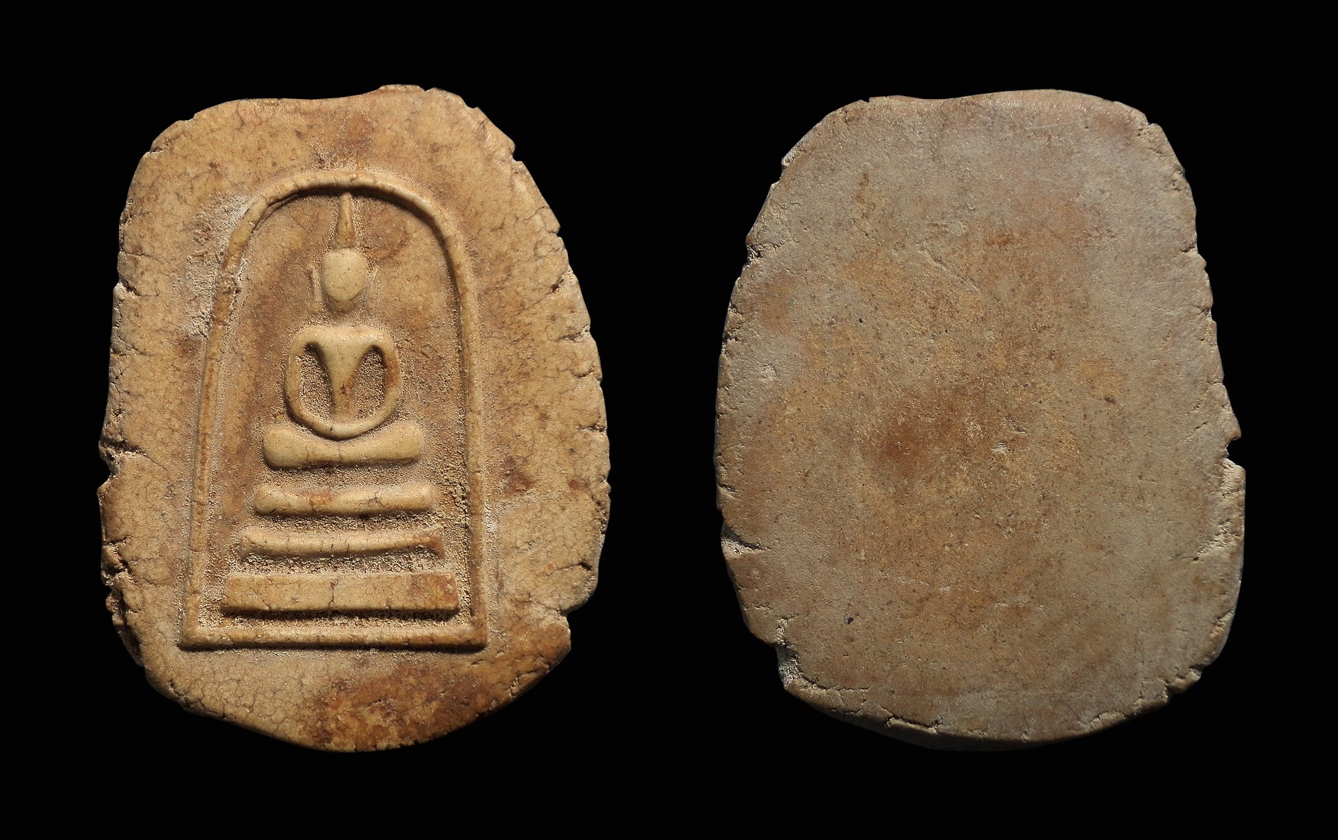 พระสมเด็จ พิมพ์ทรงเทวดา ไม่ตัดปีก