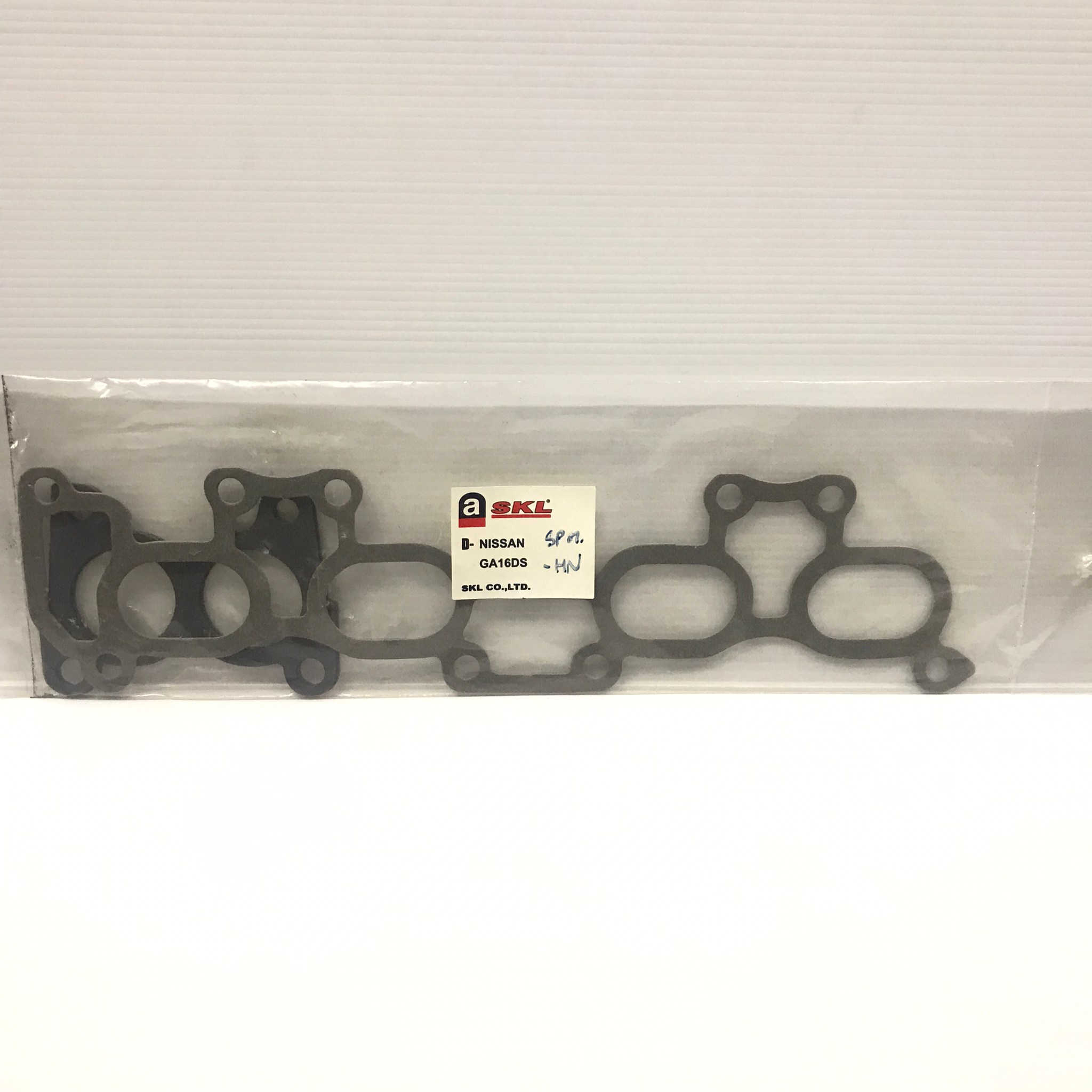 ประเก็นไอดีไอเสีย NISSAN B13 / GA16DS เครื่องคาบูเรเตอร์ / คาบิว นิสสัน นิสสันซันนนี่ ยี่ห้อ SKL manifold in-ex ปะเก็นไอดีไอเสีย