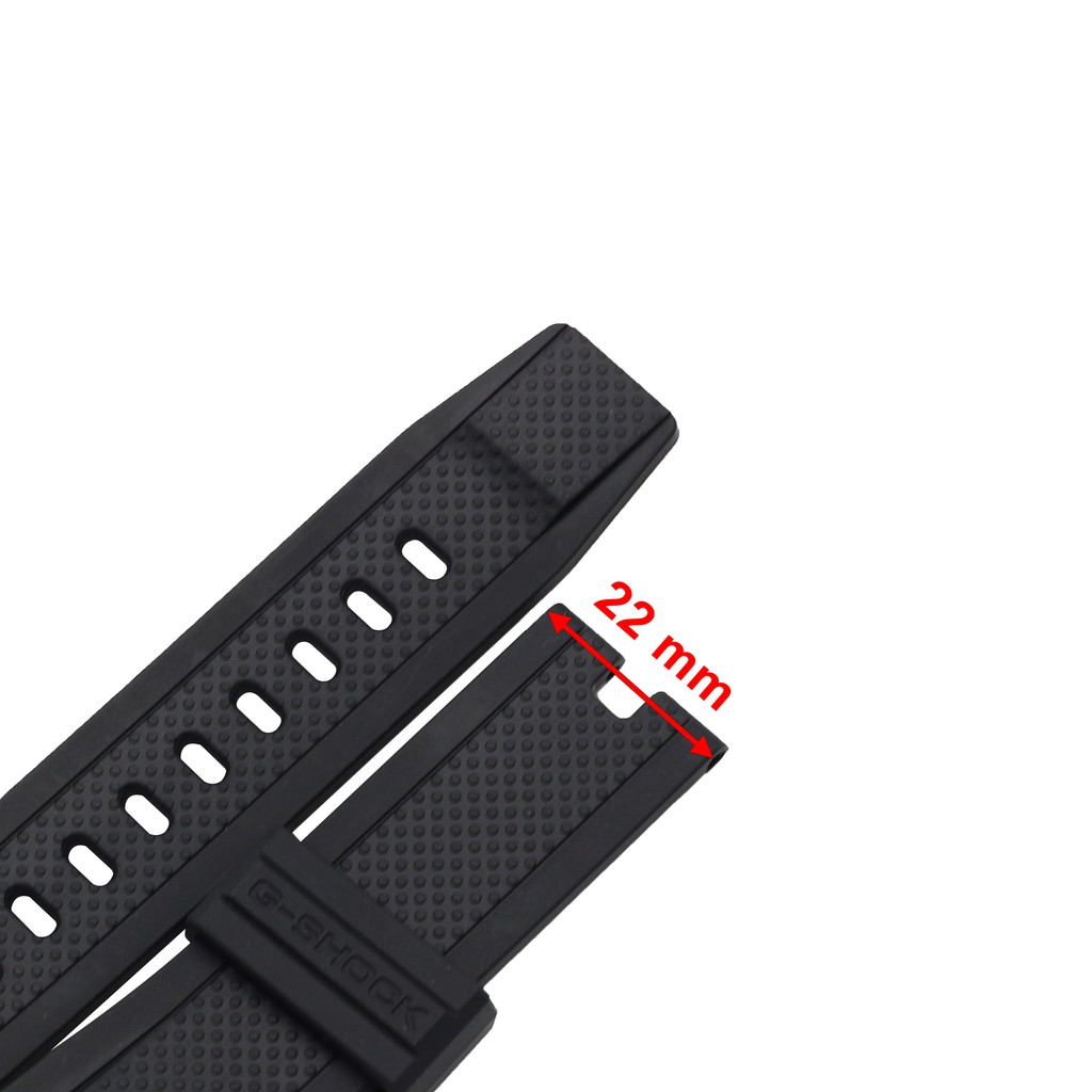 ของแท้ 💯% พร้อมส่ง ที่รัดสาย ลาย G-SHOCK เรซิ่น สีดำ G-Steel GST GST-S100 ใส่รุ่นใหญ่ได้หลายรุ่น