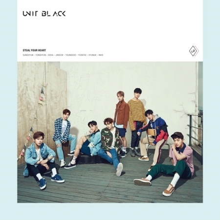 ( Pre-Order ) Boys 24 : UNIT BLACK Single Album Steal Your Heart ( B Ver.) + Limited Poster วางจำหน่าย 11 / 4 / 2017