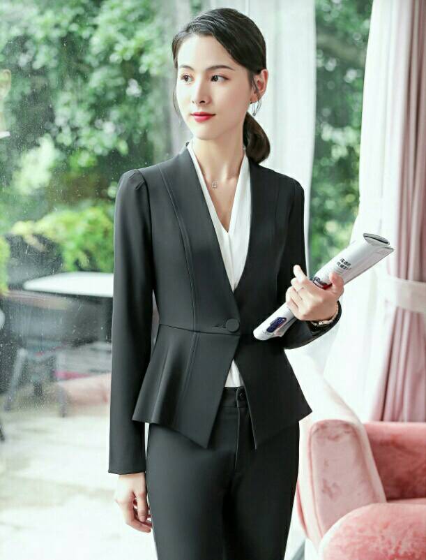 ชุดสูท ชุดพนักงานต้อนรับ ชุดพนักงานออฟฟิศ
