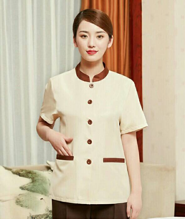 เสื้อแม่บ้าน พ่อบ้าน พนักงานทำความสะอาด