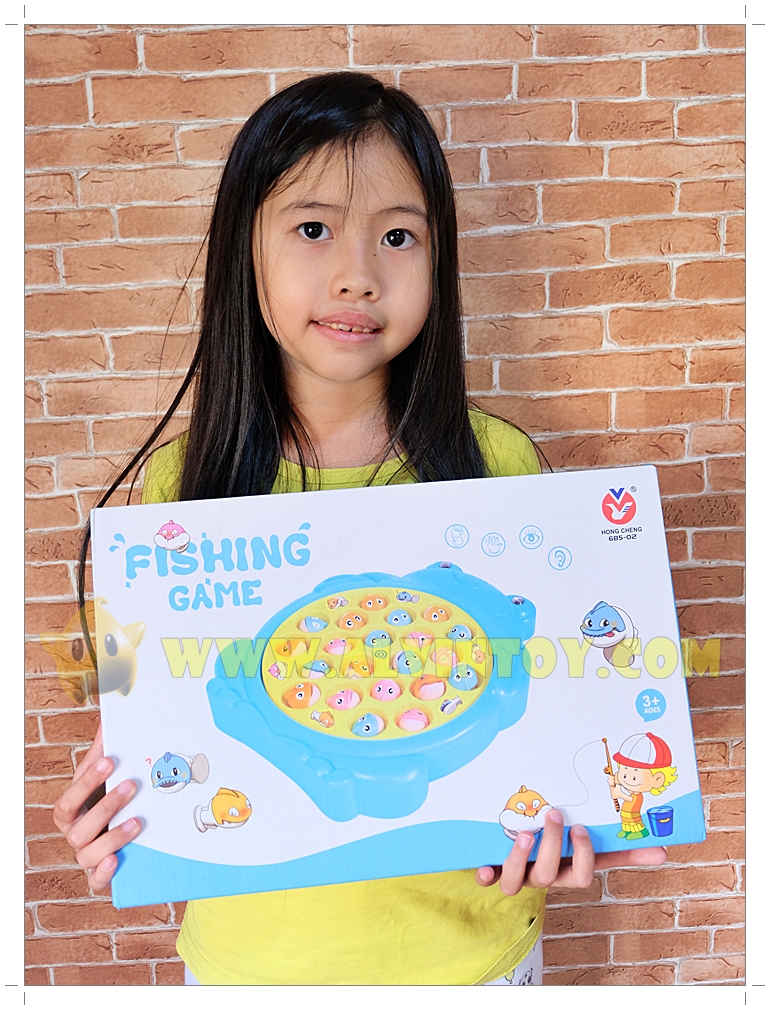 Fishing Games ชุดบ่อตกปลาแม่เหล็ก